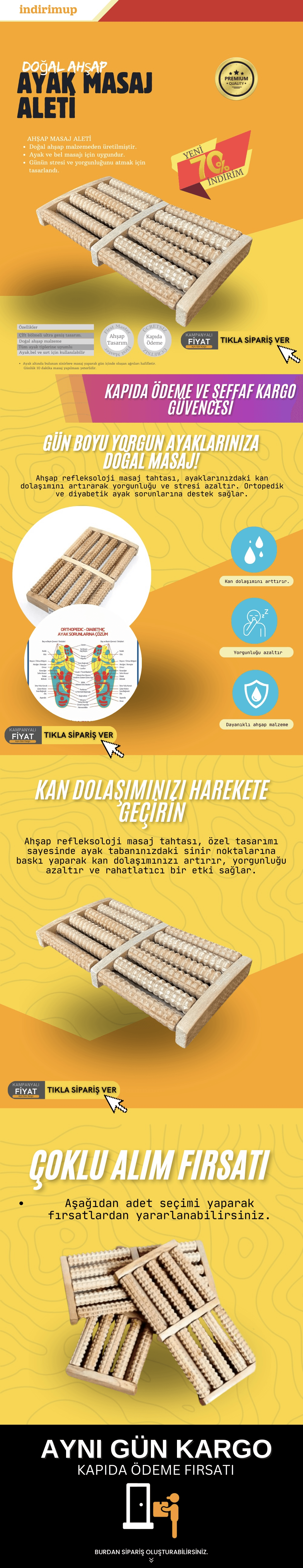 Ahşap Ayak Masajı