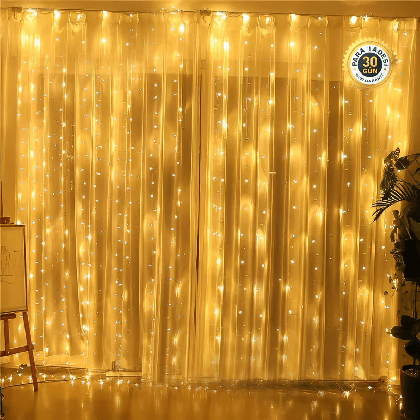 TrendyGlow 3x3 mt Perde LED Işıkları