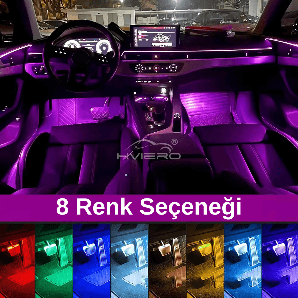 Araba içi Ayaklık Led