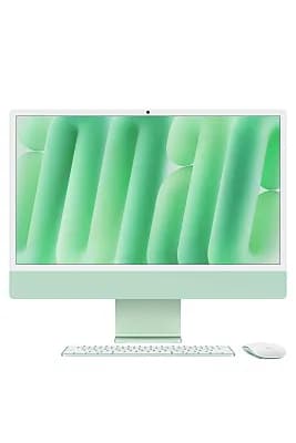 24" iMac Retina 4.5K display: Apple M4 chip with 8‑core CPU and 8‑core GPU, 16GB, 256GB SSD - Yeşil
